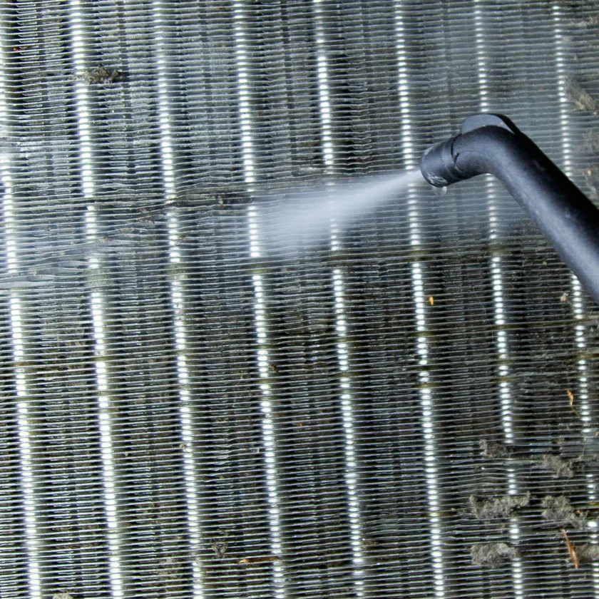 cleaning evaporator coils
