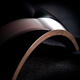 Close view of a diamond coating