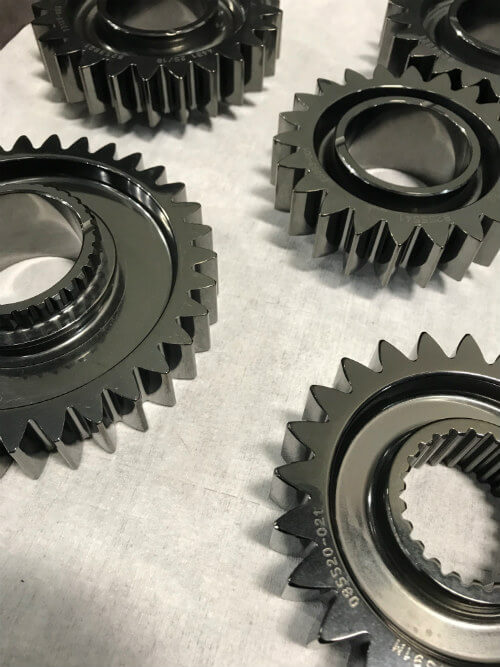 Picture of coated gears