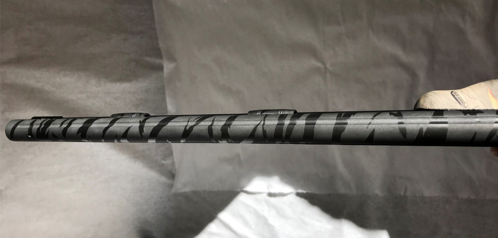 Picture of coated designed barrel