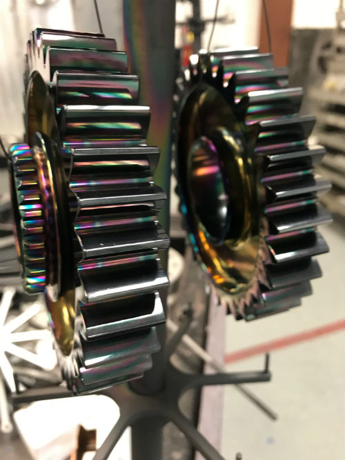 Picture of coated gears