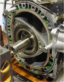 Picture of coated rotor engine