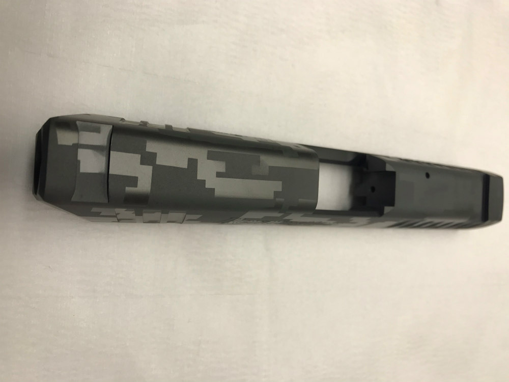 Picture of coated designed barrel