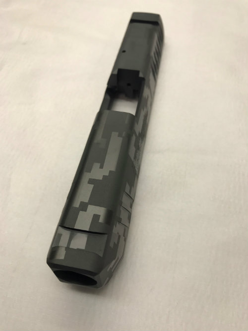 Picture of coated designed barrel