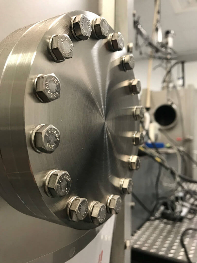 Close view of the Reactor in the UPT laboratory