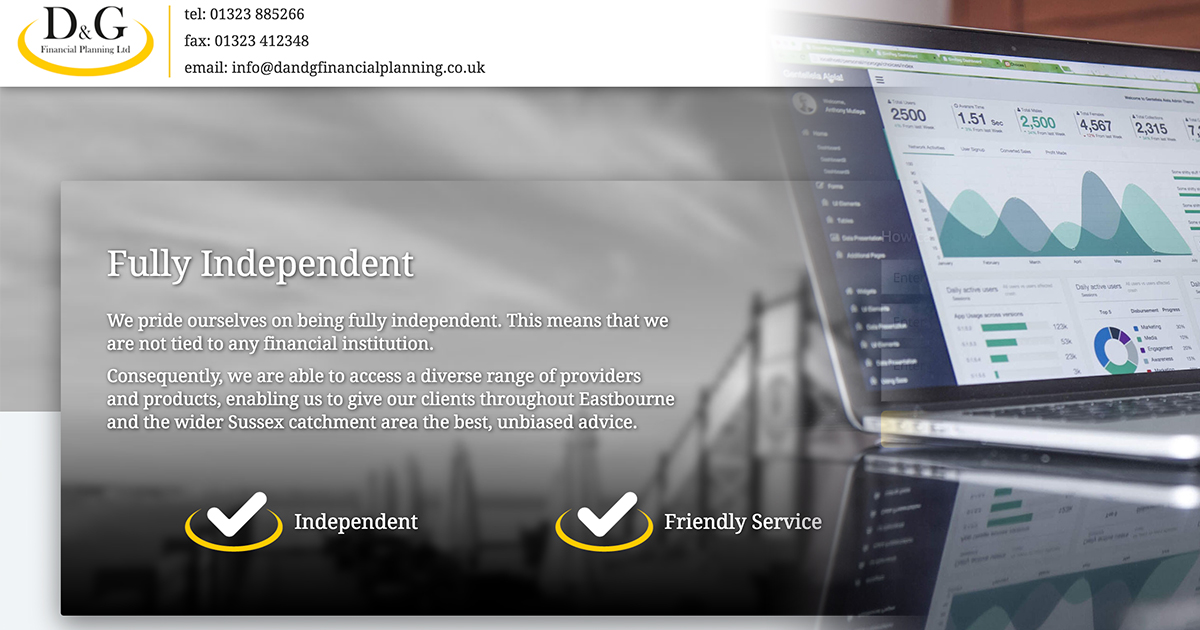 D & G Financial Planning Ltd About Us