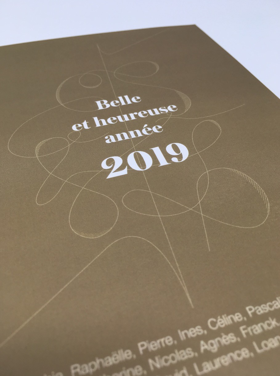 Belle et heureuse année 2019