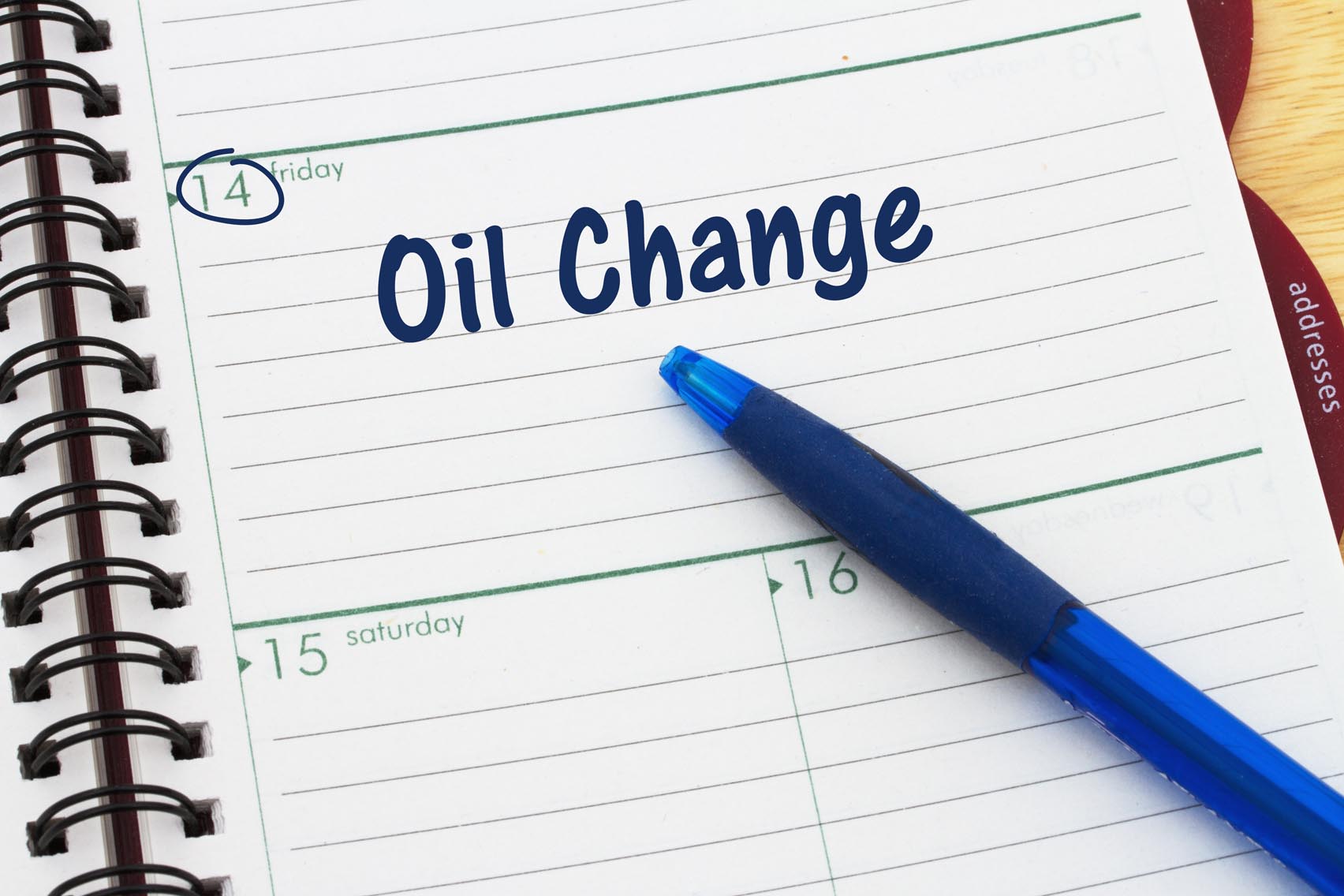 When should I get my oil changed?