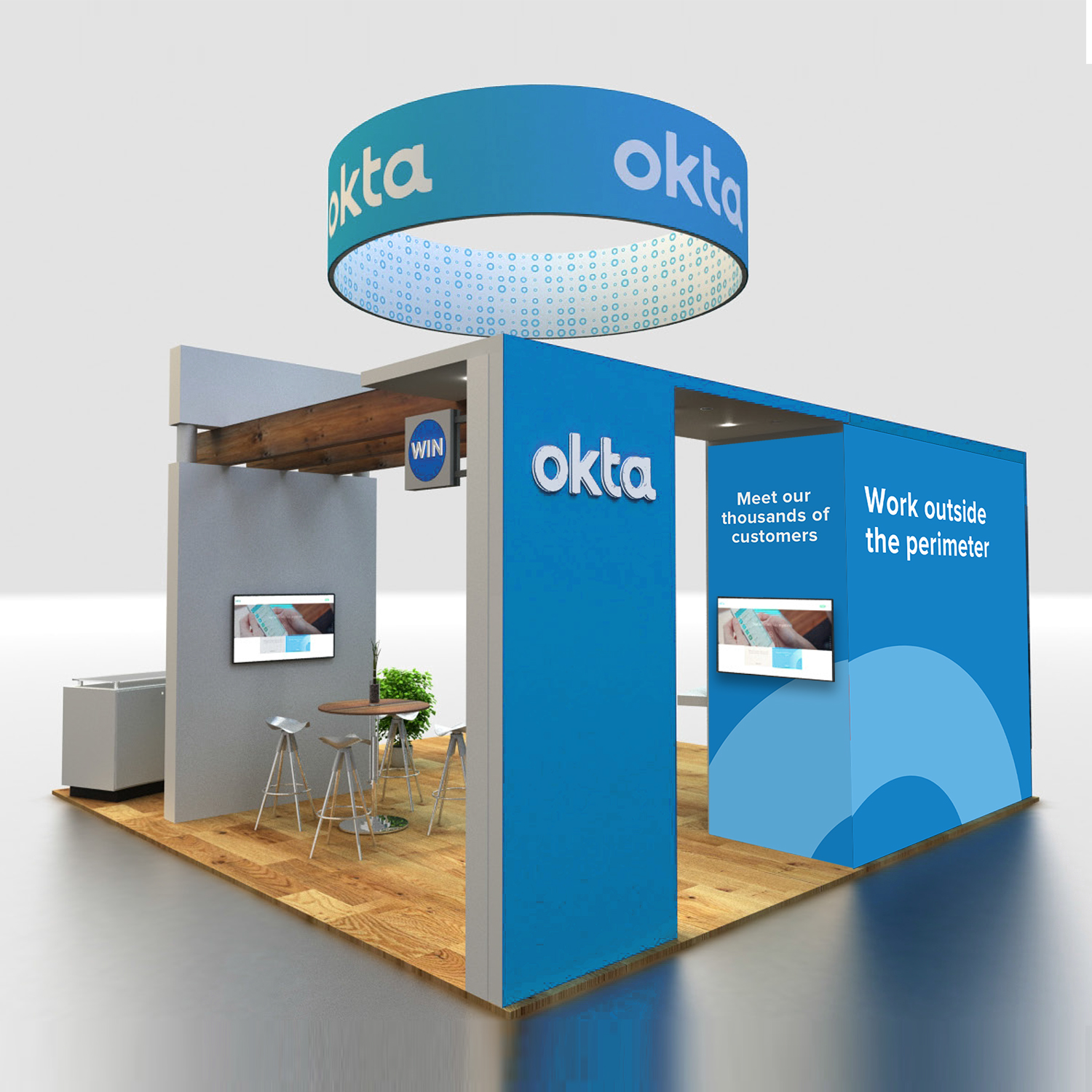 Conference booths