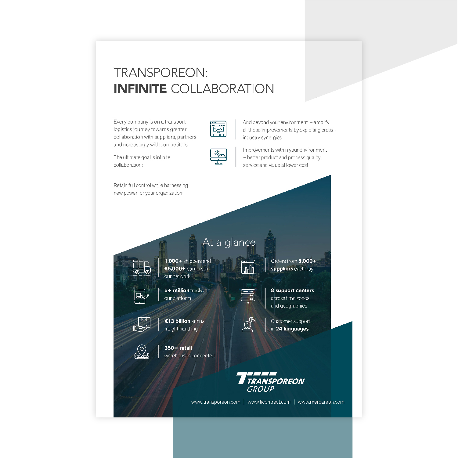 Sales and marketing collateral