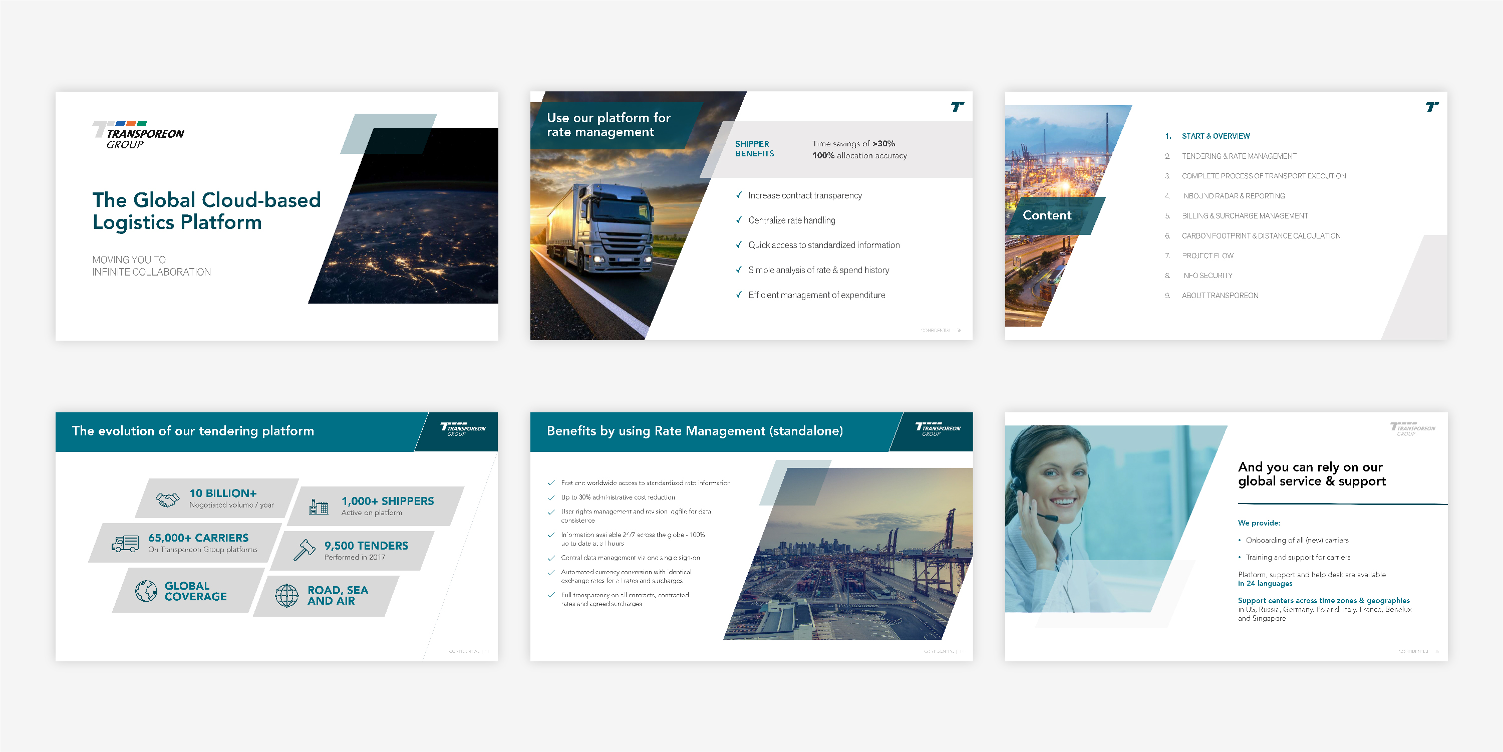 Sales and marketing collateral