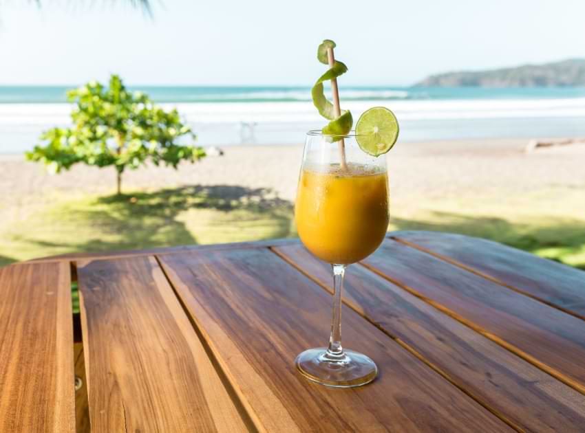 Playa Venao, Panama refreshing drink