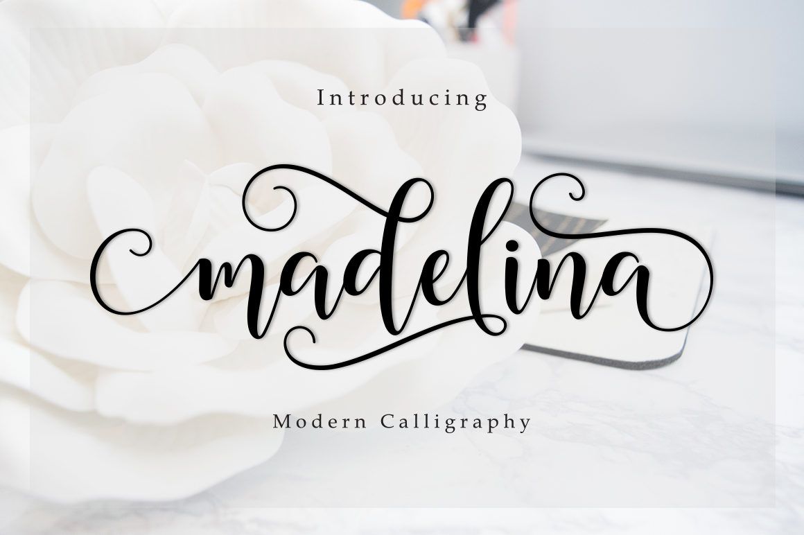 modern calligraphy font