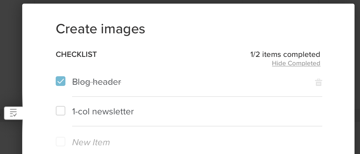 blog calendar assignment image checklist