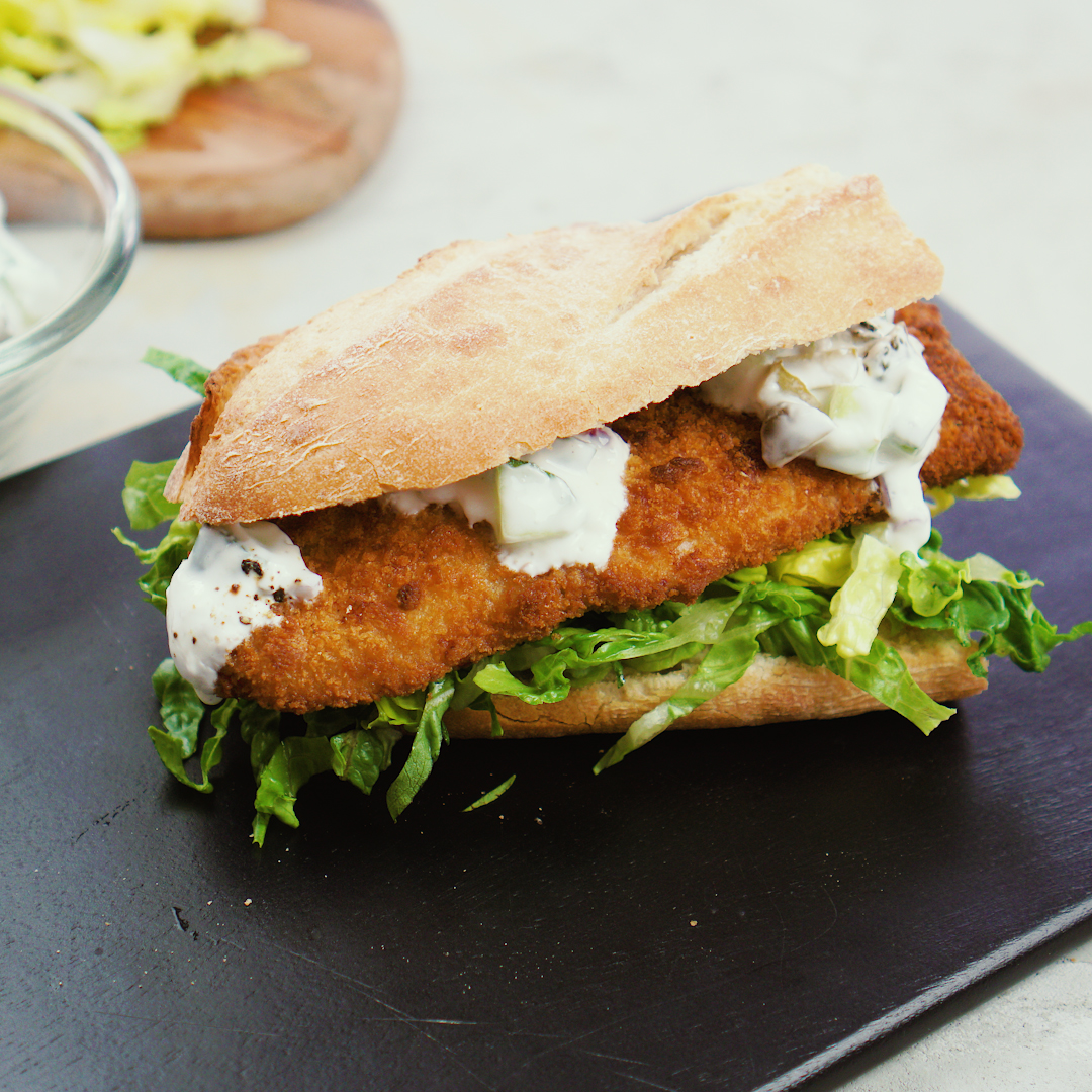 Backfisch Sandwich