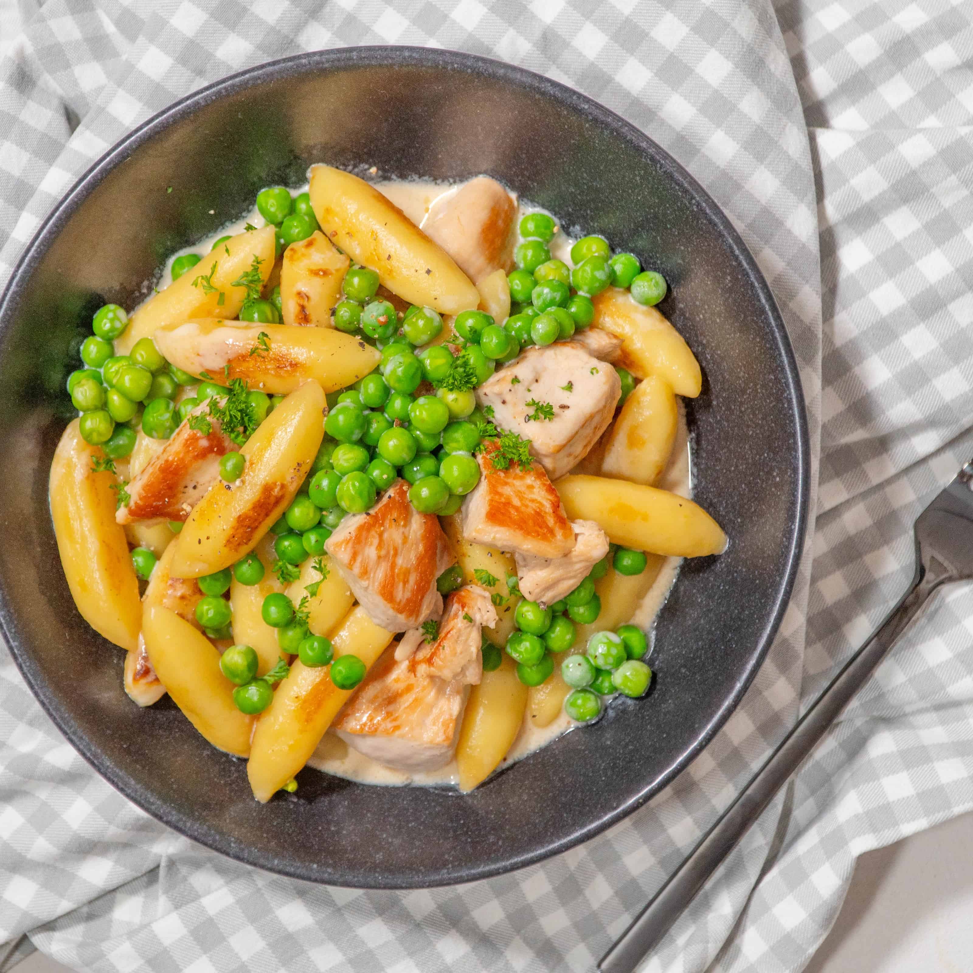 Schupfnudeln mit Chicken - Fitness-Rezept von BODY KITCHEN