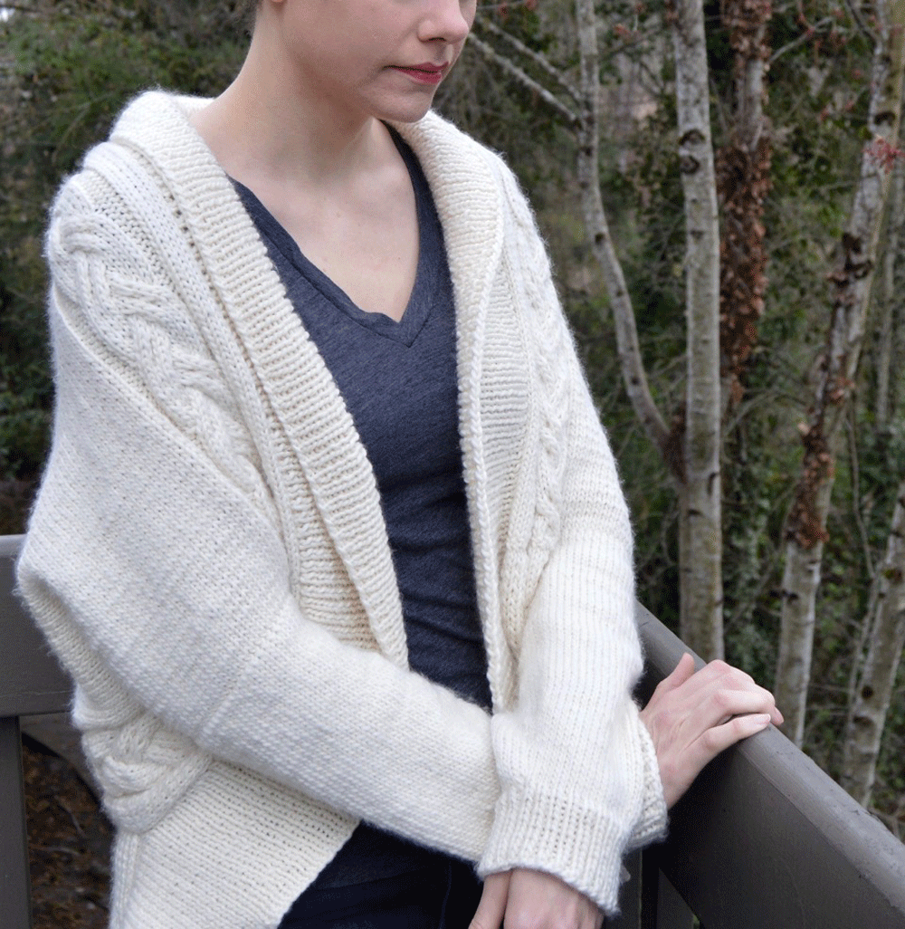 THNLife - Winter's Embrace Sweater Knitting Pattern | Makenzie Alvarez