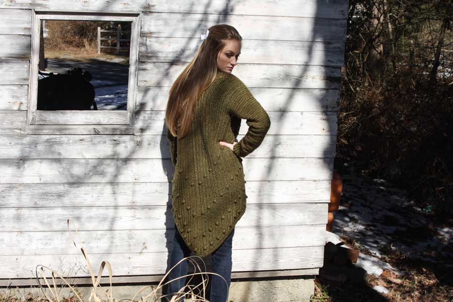 THNLife - Beverly Cardigan Crochet Pattern | Brianna Iaropoli