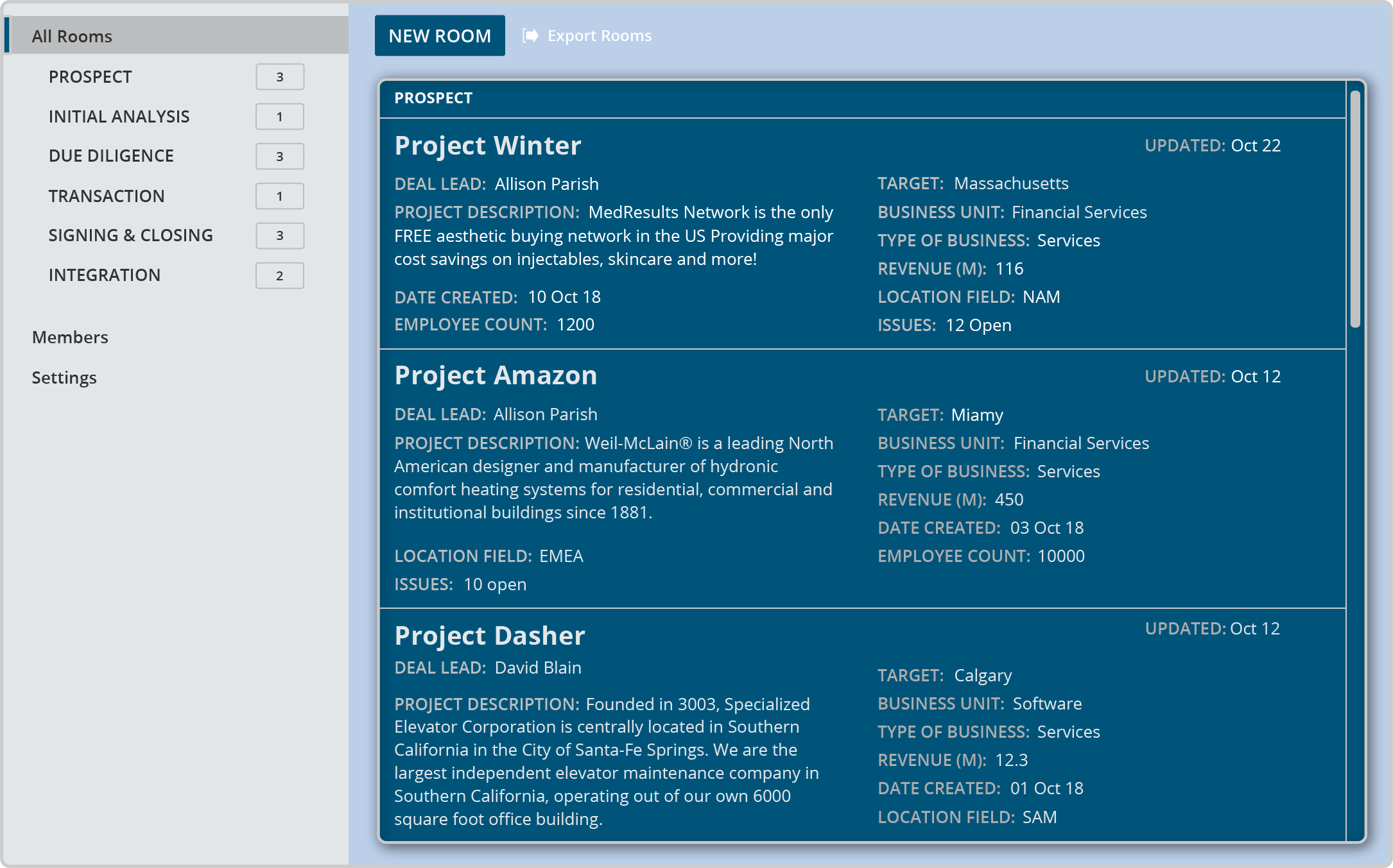 M&A Deal Management Software + Deal Flow Tracking [Free Trial + Demo]