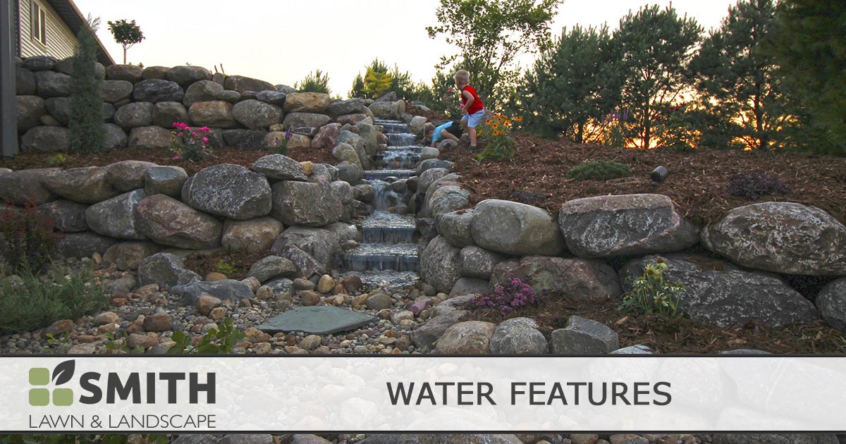 ponds and water features