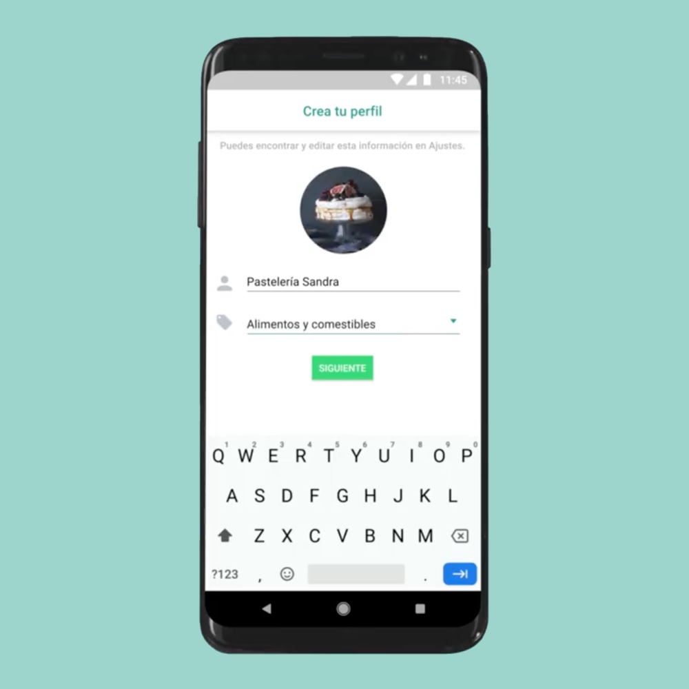 Perfil de empresa en WhatsApp Business