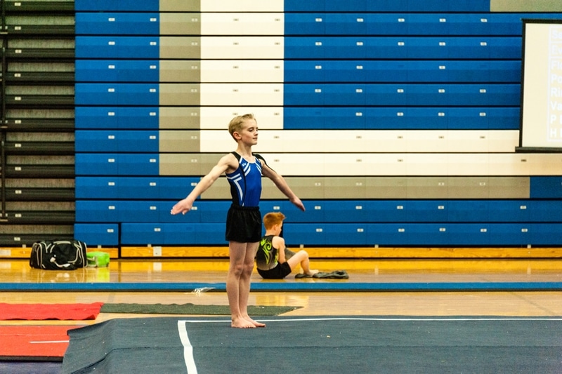 Boys Competitive Team Indiana Gymnastics Center Greenwood Indiana