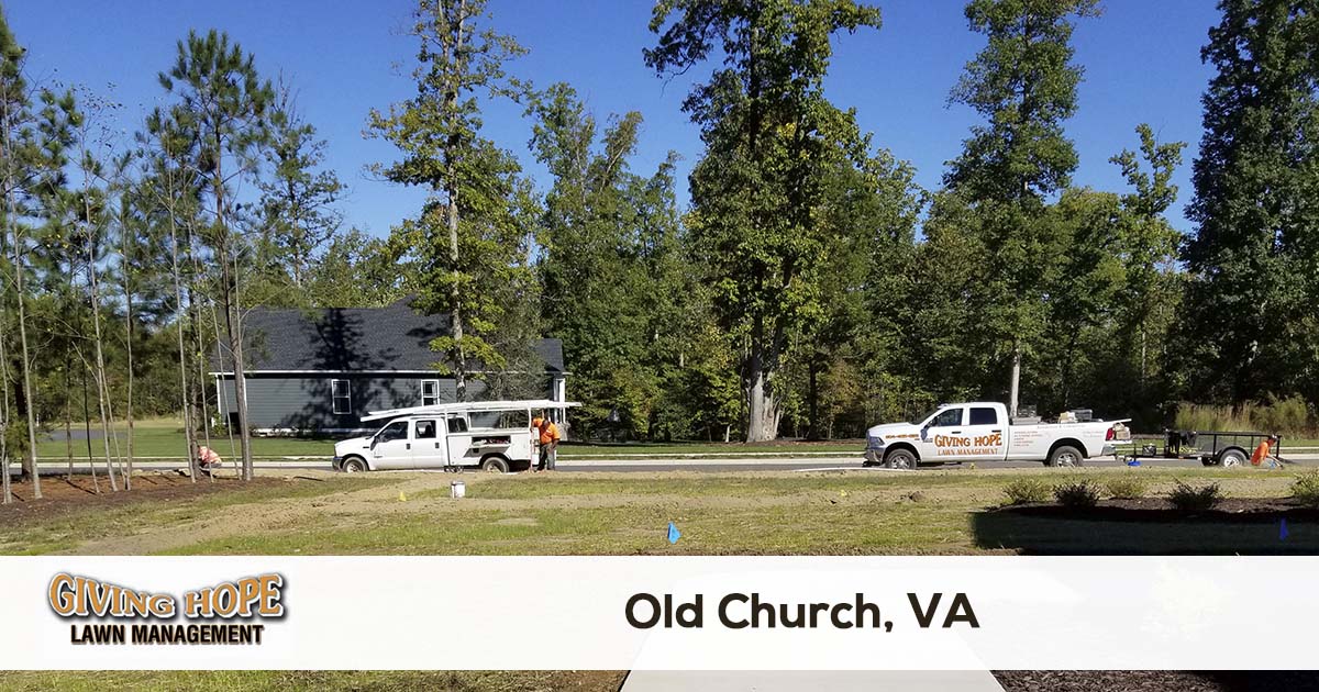 Old Church lawn service