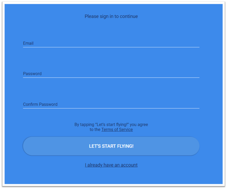 SkyWatch.AI Web Portal Screenshot