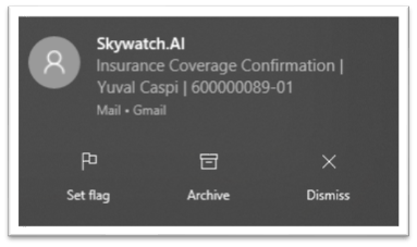 SkyWatch.AI Web Portal Screenshot