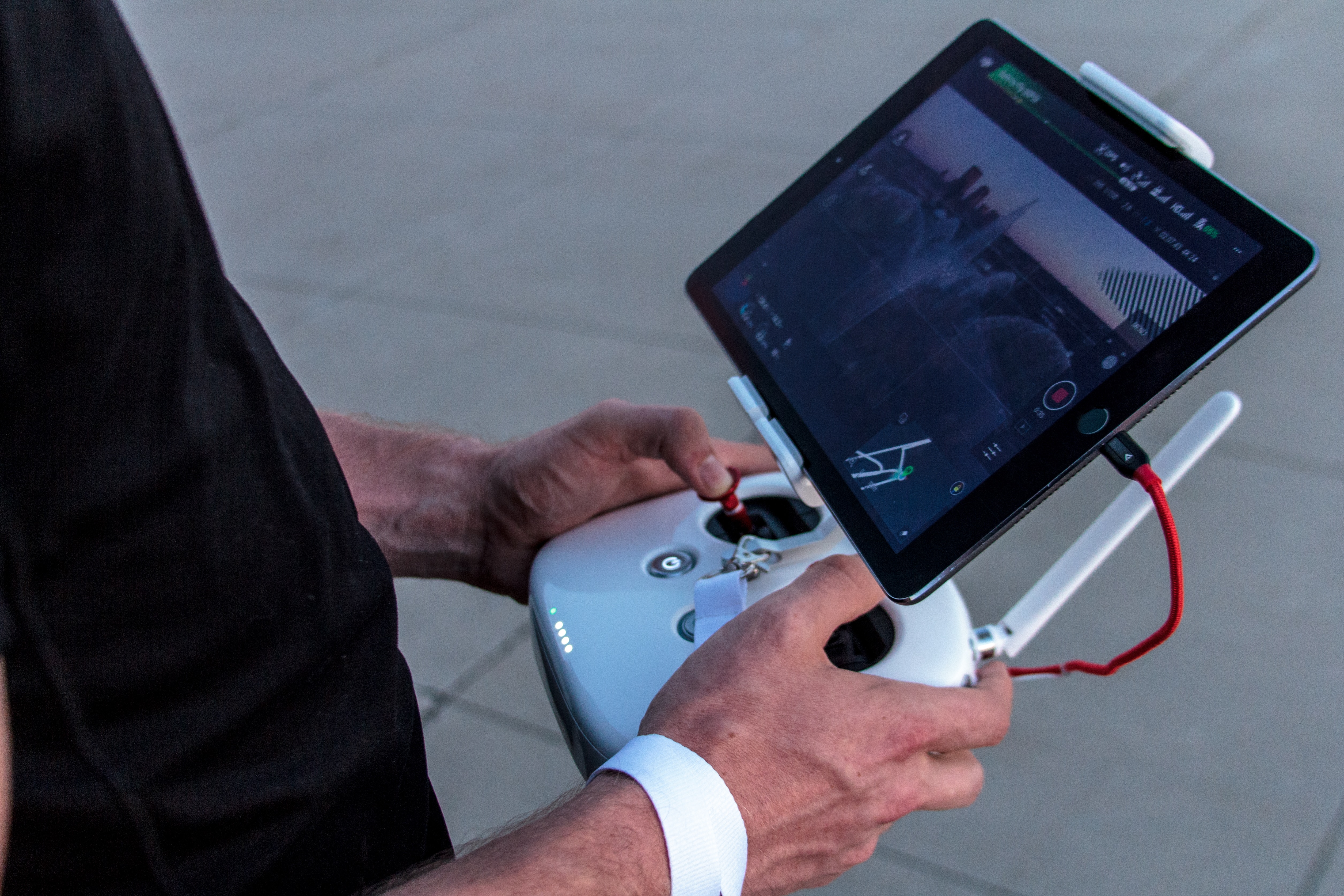 Drone Controller with Ipad