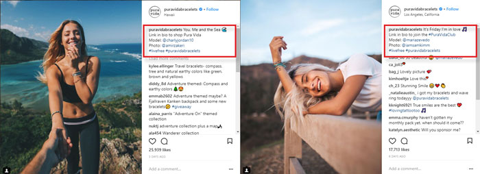 Pura Vida Bracelets Instagram Posts