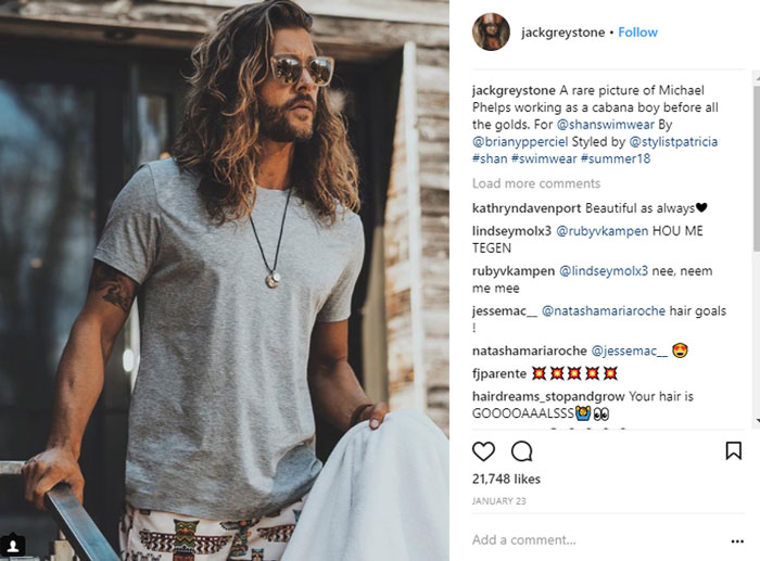 Instagram Shoutout Example for Shanswimwear