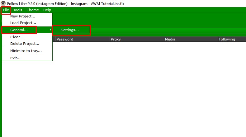 FollowLiker Tutorial - General Settings