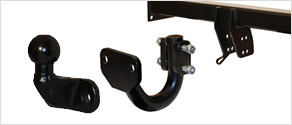 fixed flange towbar