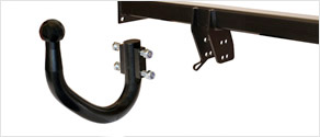 swan neck towbar
