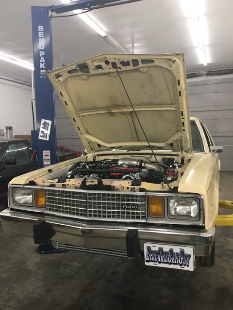 under the hood of eric the car the car guy's turbo fairmont