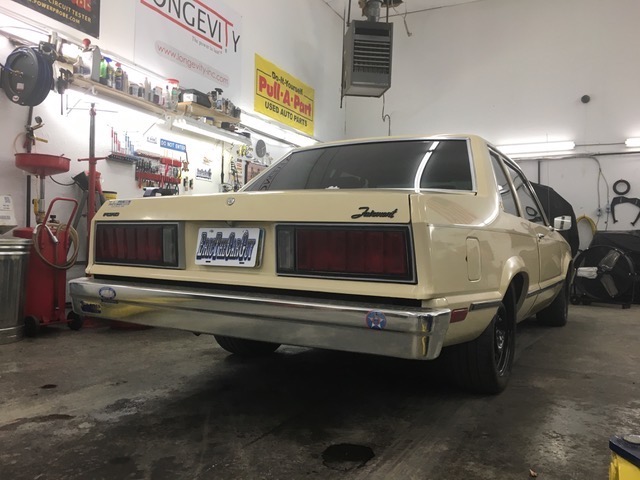 rear view of eric the car guys turbo fairmont