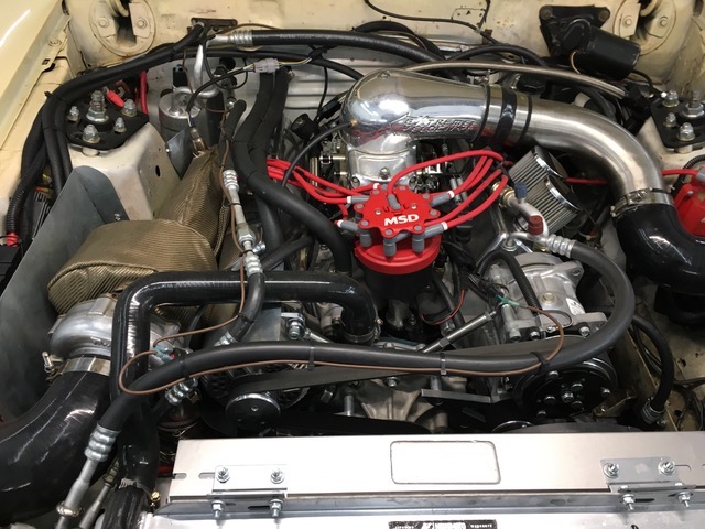 engine of eric the car guy's turbo fairmont