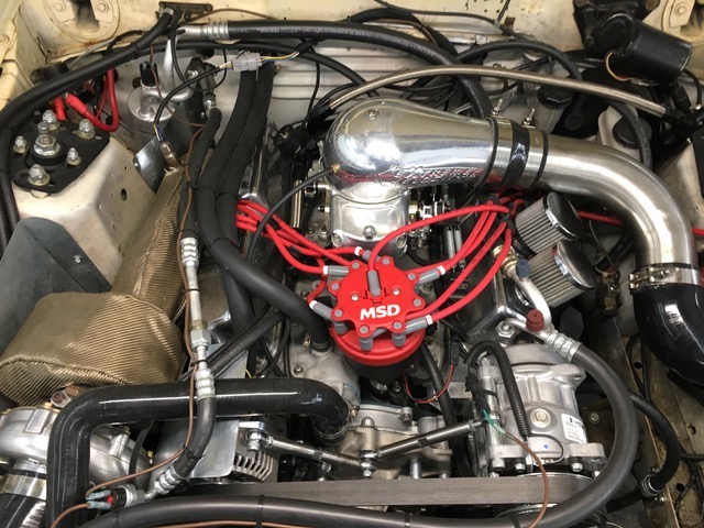 engine in eric the car guy's turbo fairmont