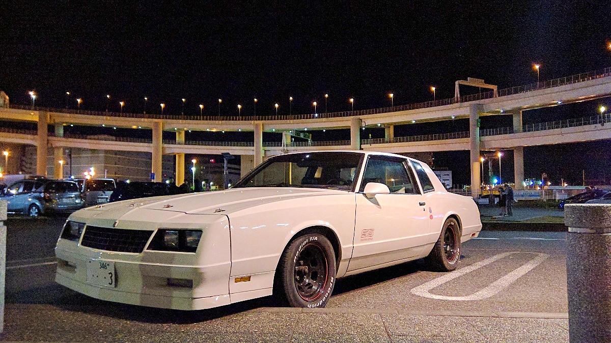 white 1987 chevy monte carlo ss aerocoupe