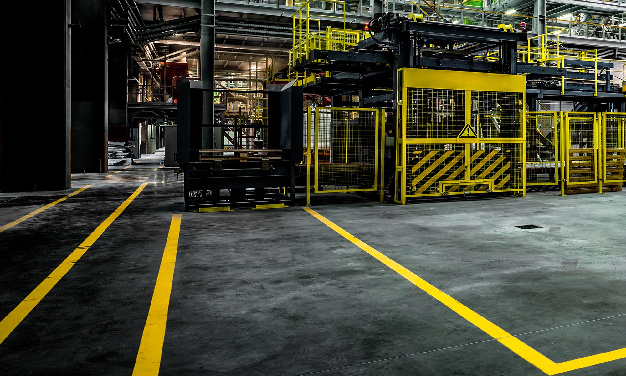 Warehouse Line Marking KINGS Services Sydney Newcastle Central Coast