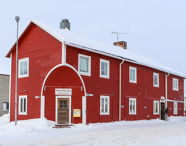 Rum i Kalix ligger i ett av Kalix äldsta hus, byggt 1930.
