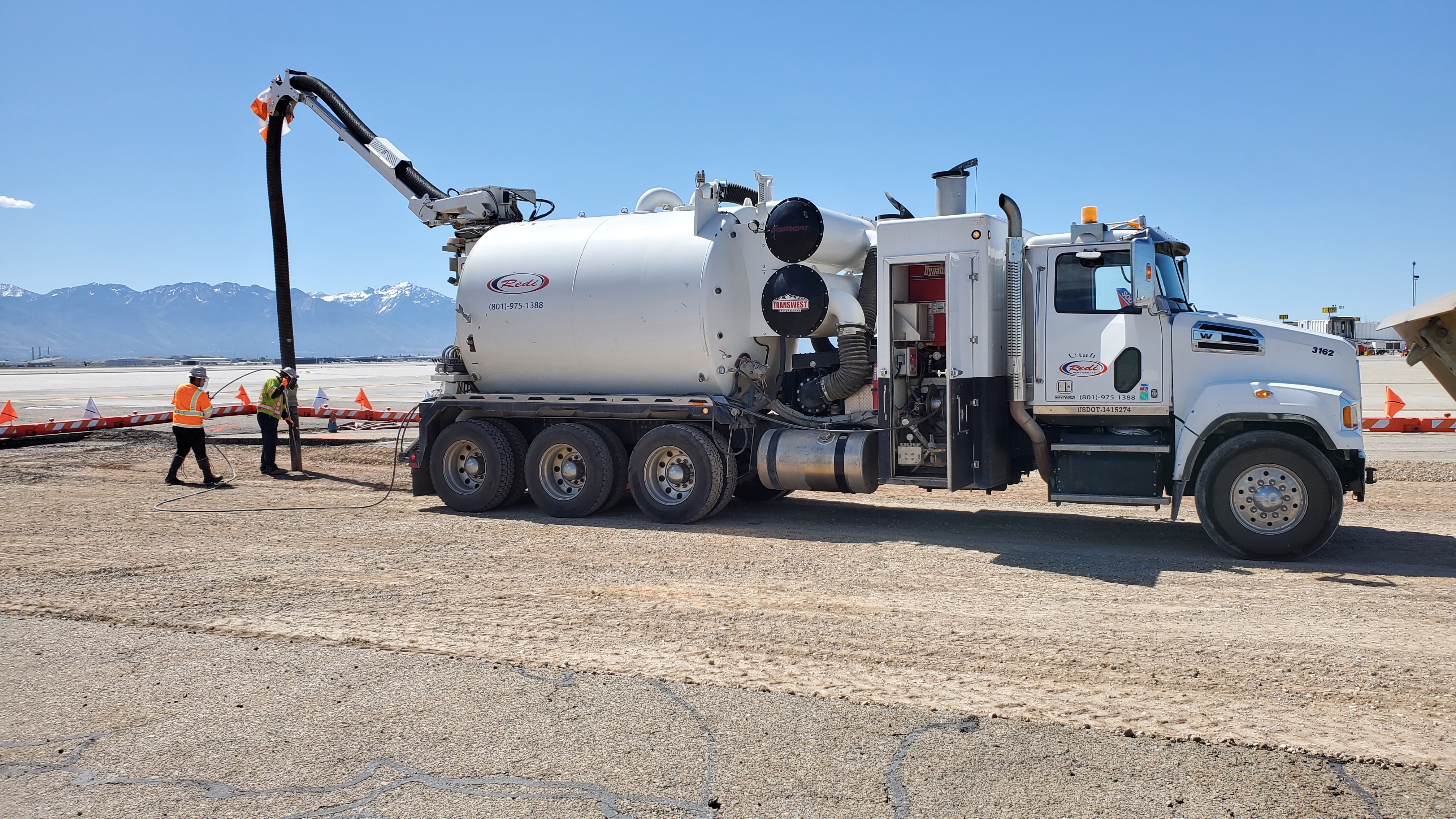 Hydrovac Job at SLC Airport Redi Services LLC News