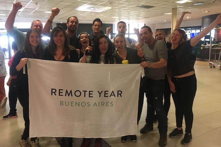 Remote Year Aurora arrives in Buenos Aires