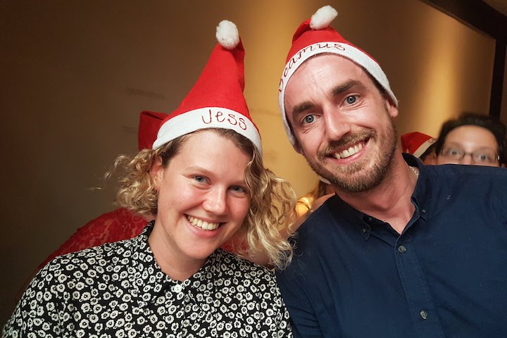 Remote Year Aurora Program Leaders Jess and Séamus