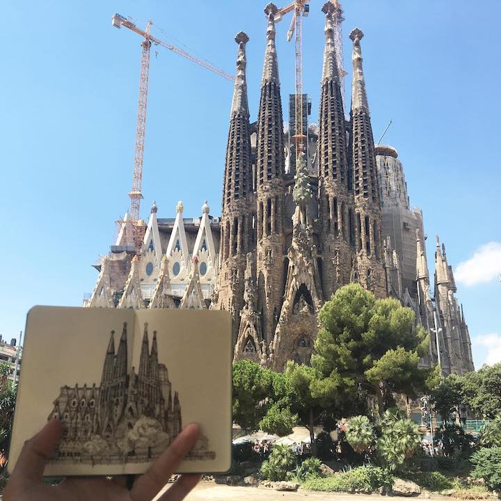 Sagrada Familia by Minho Kim on Remote Year
