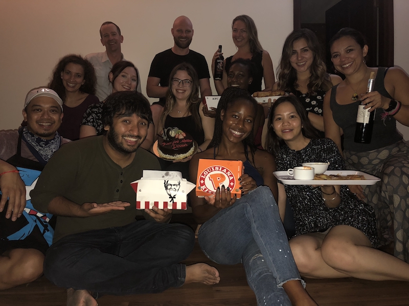 Remote Year Dinner Around the World in Hanoi