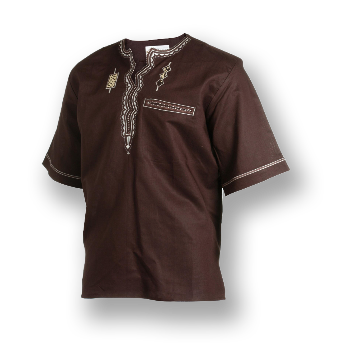 Bayede! Brown Leopard Caftan