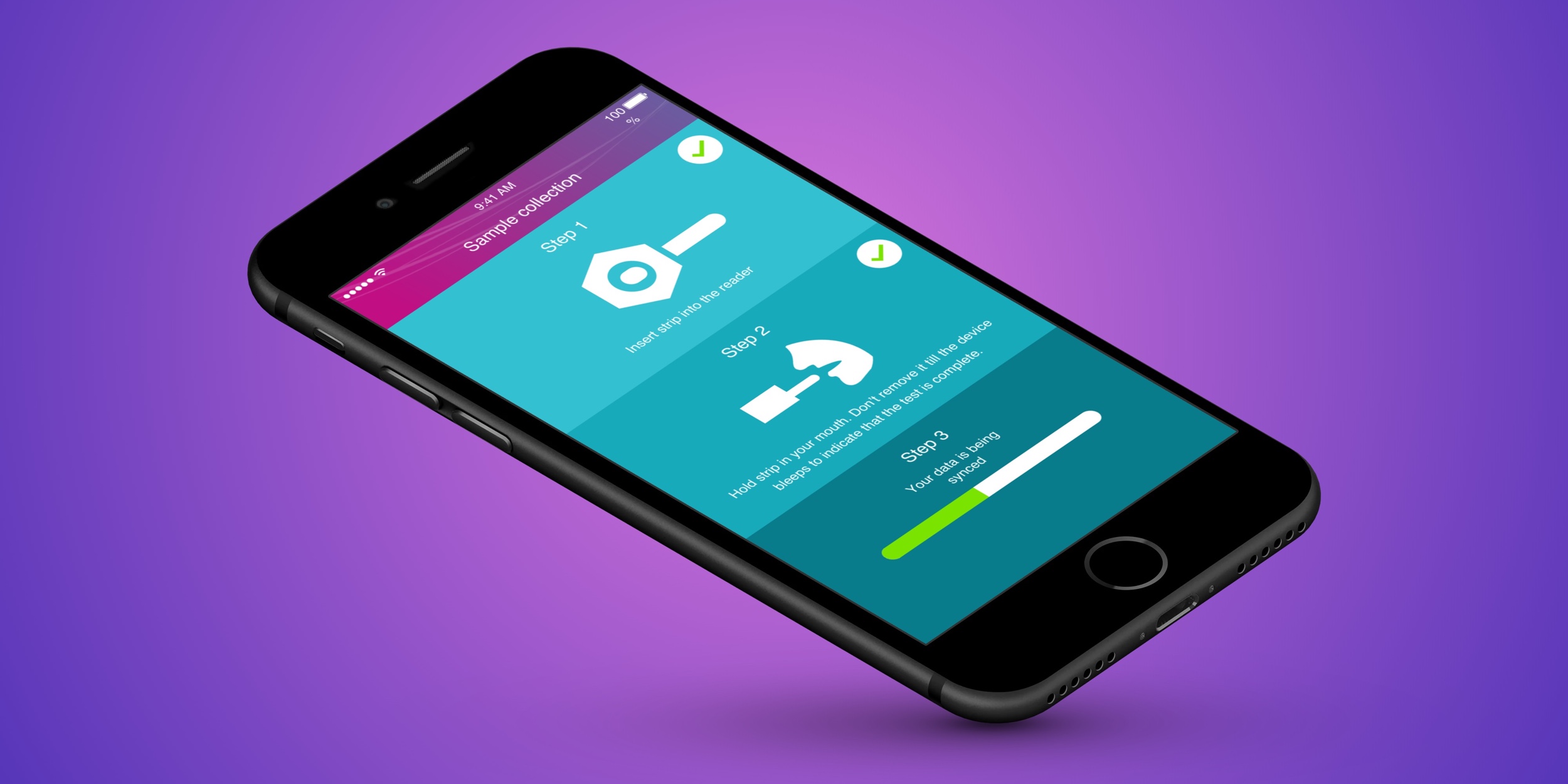 Mint Diagnostics Next Generation Biometric Sensor App
