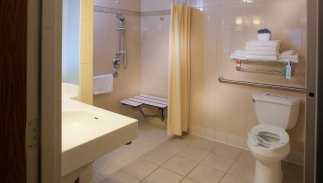 Roll-in Shower Accessible Bathroom